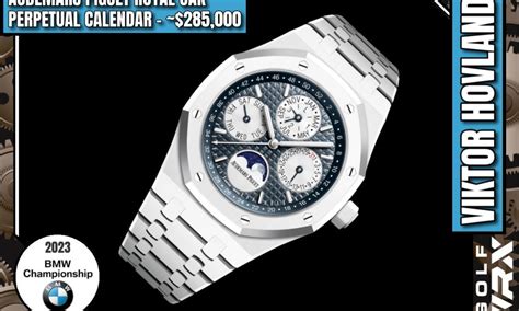 WOTW: Viktor Hovland’s Audemars Piguet Royal Oak Perpetual .